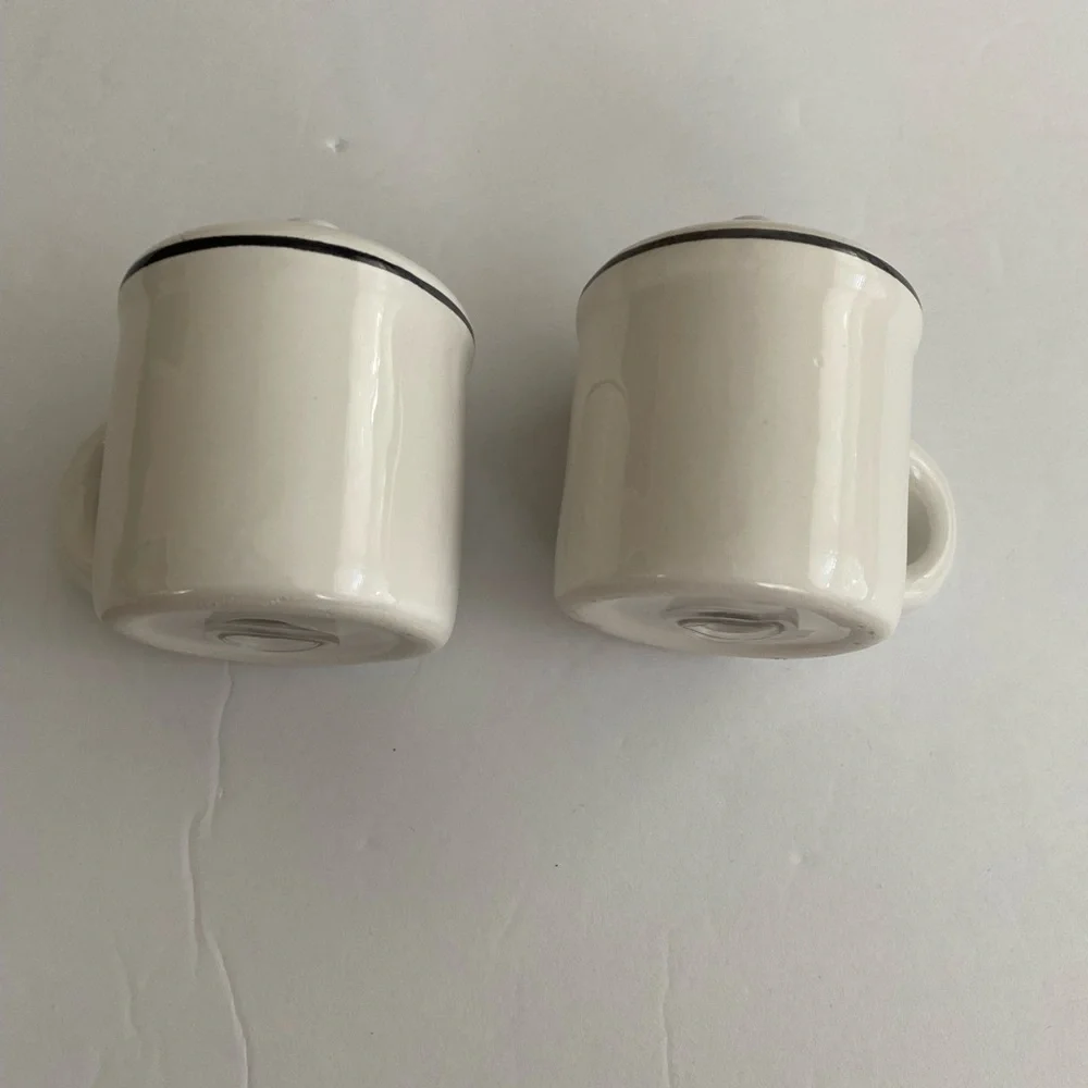 Tableware salt & pepper ceramic set